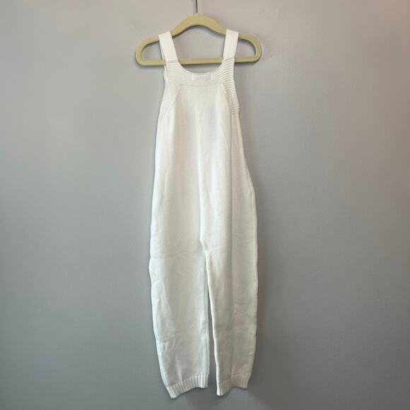 Bailey's Blossoms Toddler Girl One Piece Knit Sleeveless Romper White Size 4T - Picture 5 of 5